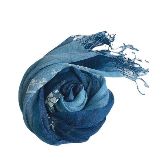 Minimal Linen Blend Scarf