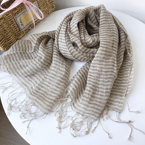 Comfort Linen Blend Scarf