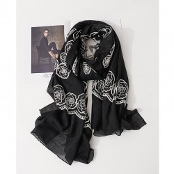 Refined Linen Blend Scarf