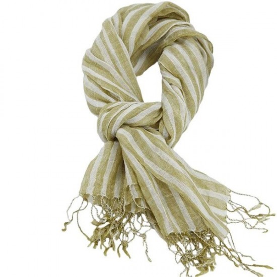Relaxed Linen Blend Scarf