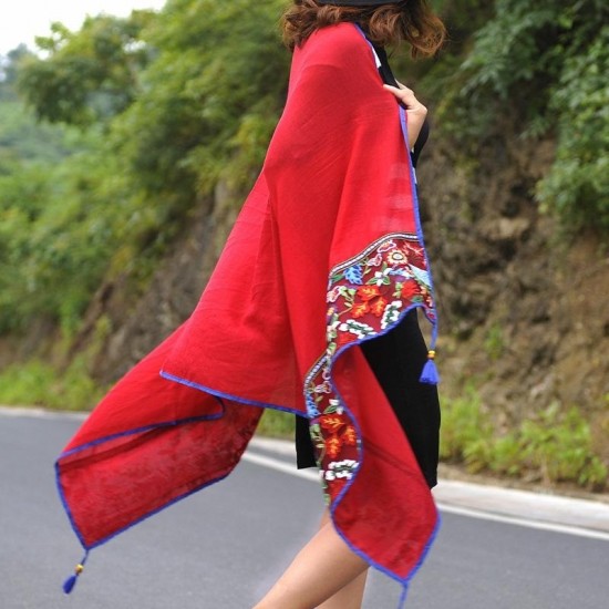 Warm Linen Blend Scarf