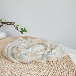 Breathable Linen Blend Scarf